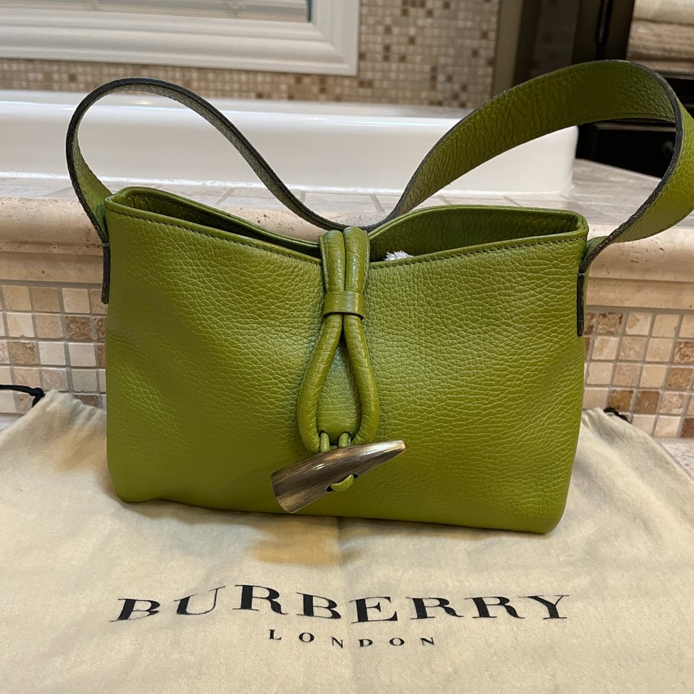 Burberry  Horn Toggle Small Shoulder Bag